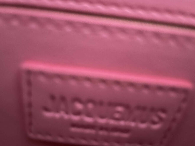 Jacquemus pink padded leather Bambimou bag