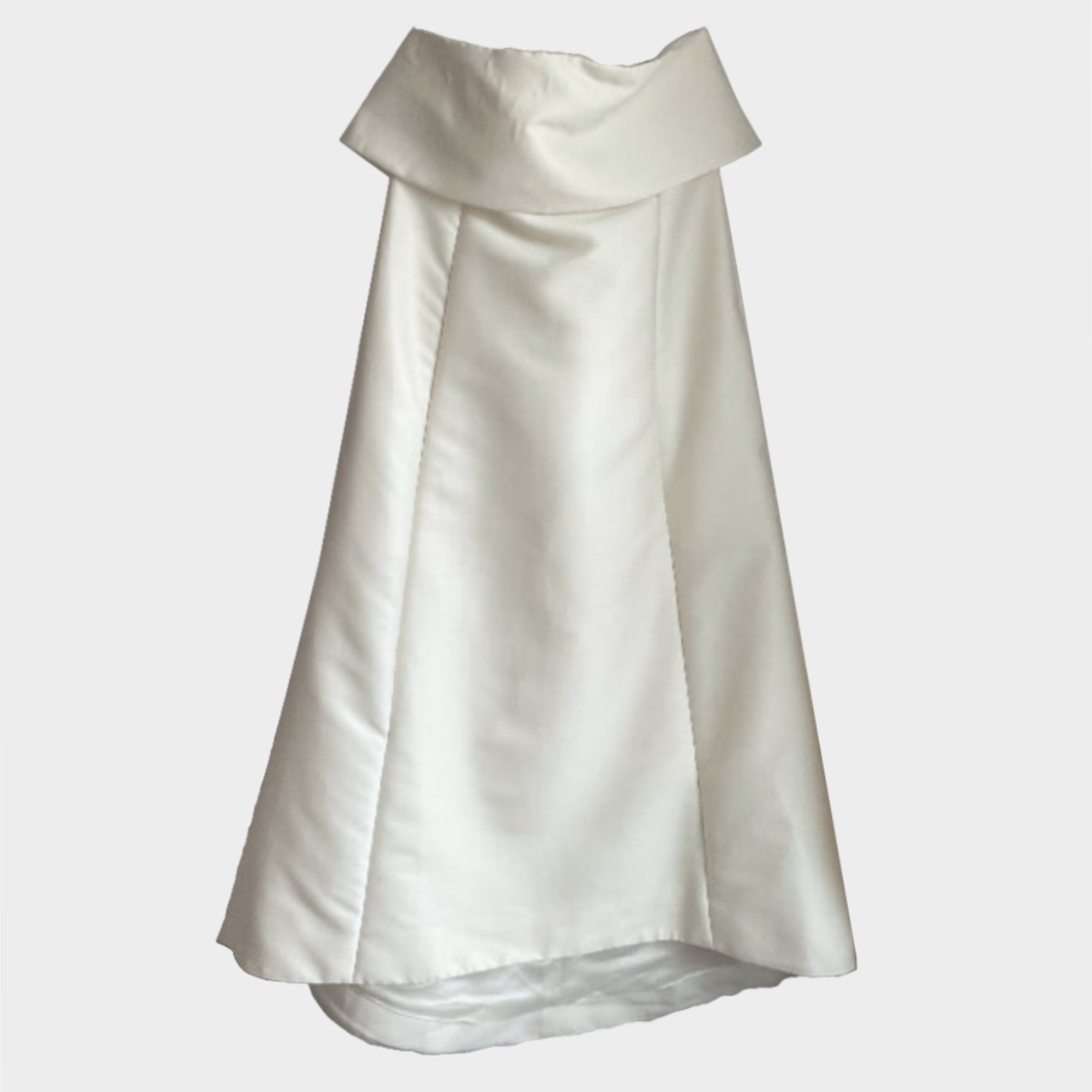 Toteme white wool A-Line bustier dress – Loop Generation