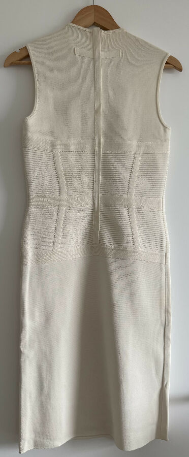 Givenchy women's beige Sleeveless Knit Sheath Dress