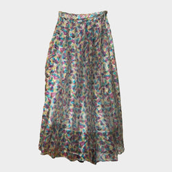Christopher Kane women's multicoloured lace skirt