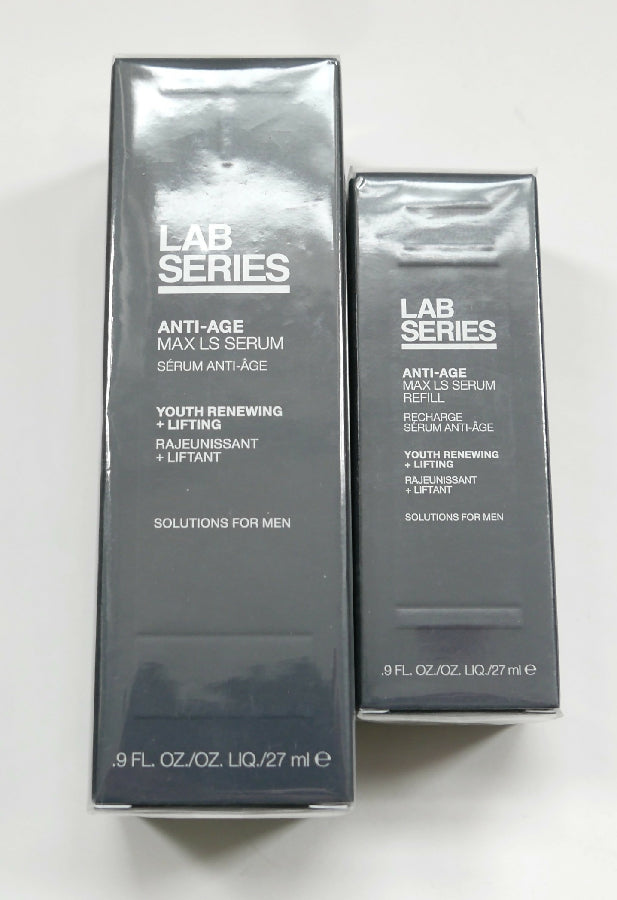 Lab Series men's max LS anti-age serum + refill