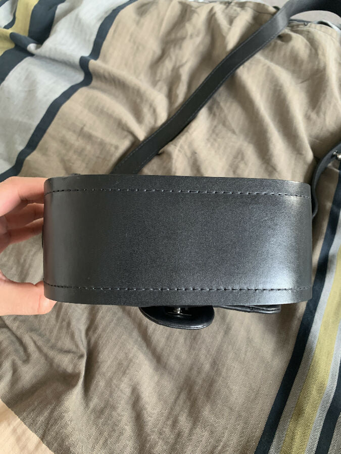 Chanel black quilted lambskin Country mini crossbody bag