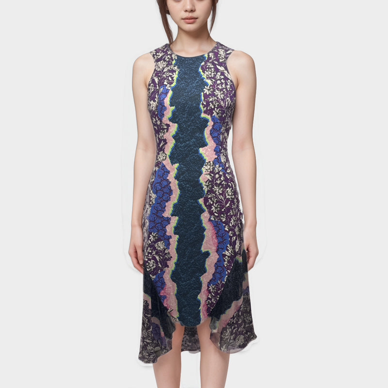 Peter Pilotto Multicolour print silk Dress