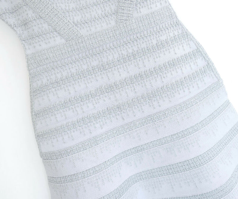 Herve Leger blue Carole Dress
