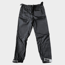 Prada women's black nylon joggers