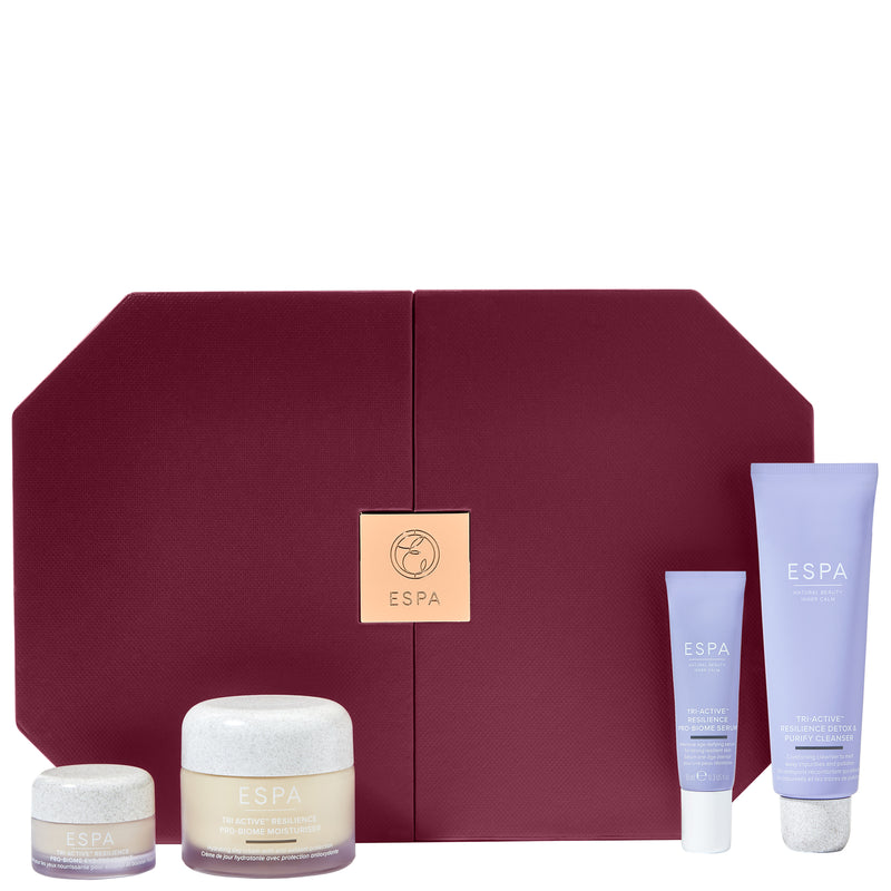 new ESPA Tri-Active Resilience Collection set