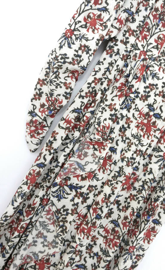 Isabel Marant women's multicoloured blaine floral print silk dress