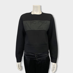 pre-owned Nº21 black sweatshirt | Size IT42