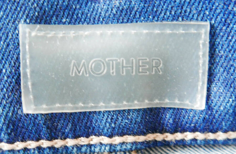Mother women's blue the vamp skinny jeans