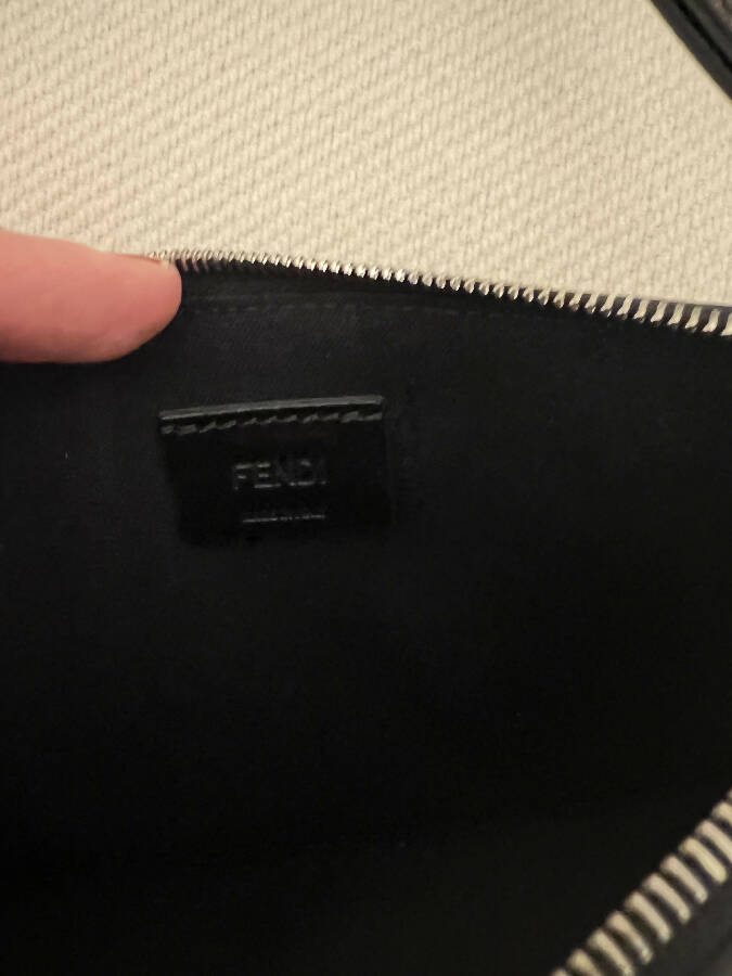 Fendi black leather wallet on chain karl lagerfeld leather clutch