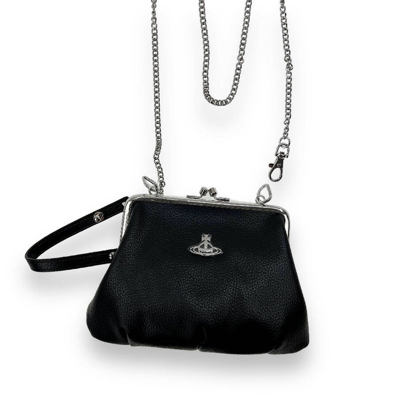Vivienne Westwood Granny Fame Re-Vegan Grain Leather Purse