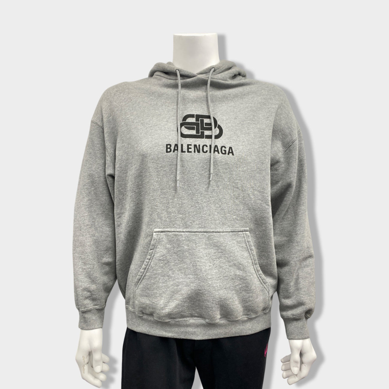 Balenciaga Hoodie Sweater in Gray  Lyst