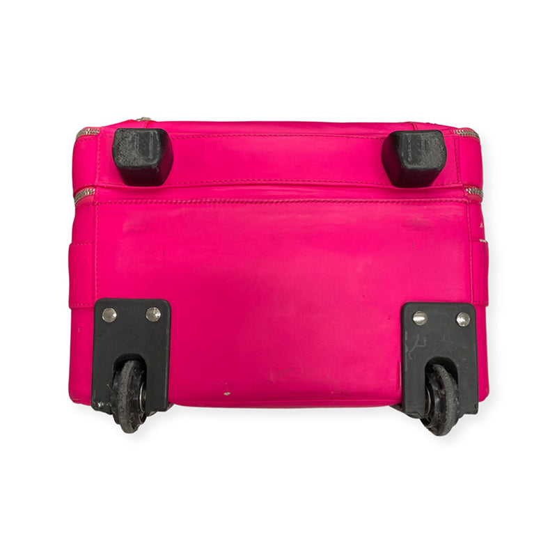 BALENCIAGA cabin size pink suitcase