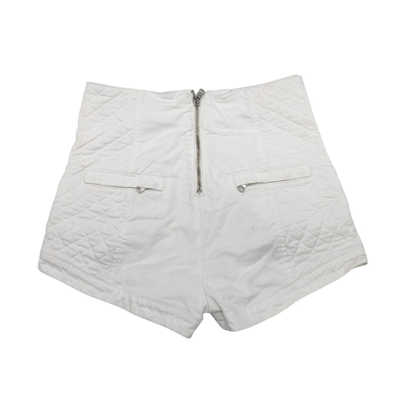 pre-owned PIERRE BALMAIN white cotton short