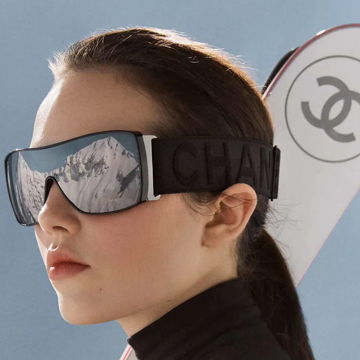 CHANEL black ski goggles – Loop Generation