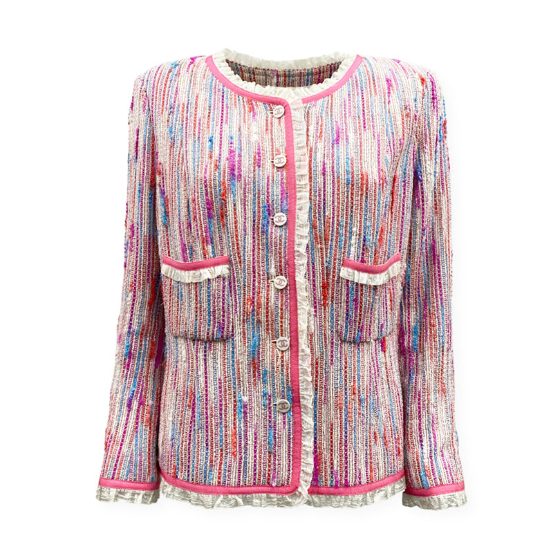 Tweed jacket Chanel Multicolour size 38 FR in Tweed - 17991576