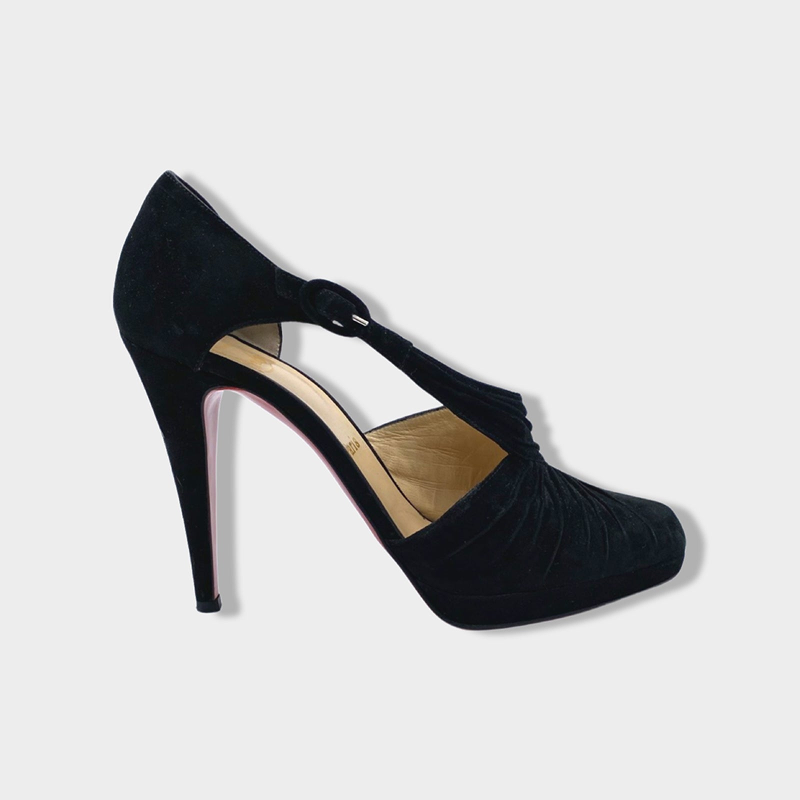 So Kate - 120 mm Pumps - Suede calf - Black - Christian Louboutin United  States