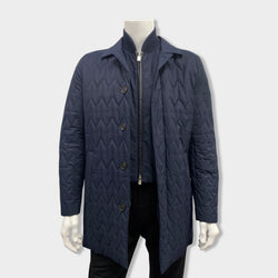 CORNELIANI navy puffer jacket