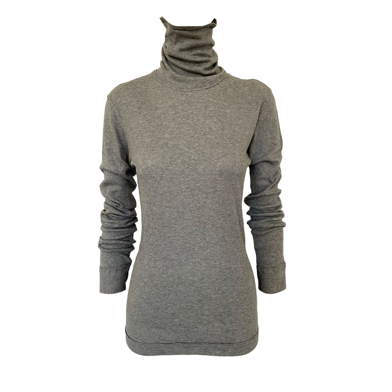 D&G grey ribbed turtleneck 