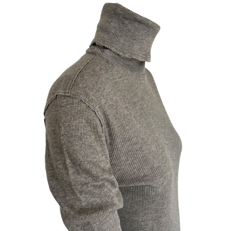 D&G grey ribbed turtleneck 