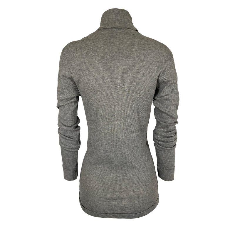 D&G grey ribbed turtleneck 
