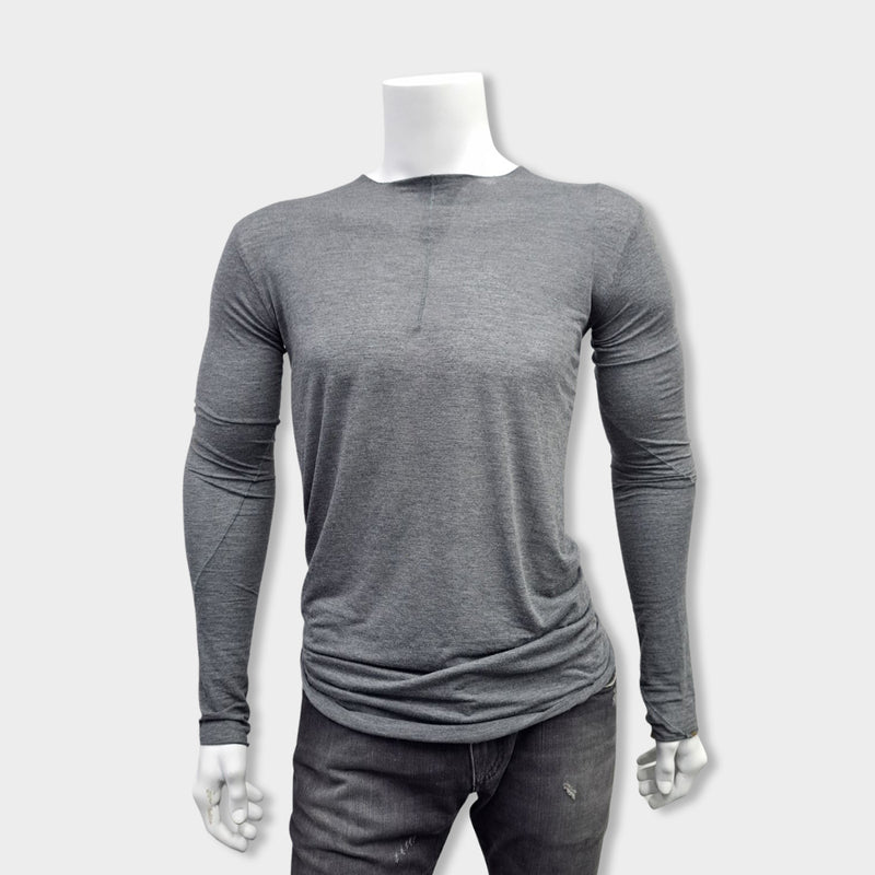 pre-owned DAMIR DOMA cotton cashmere grey top
