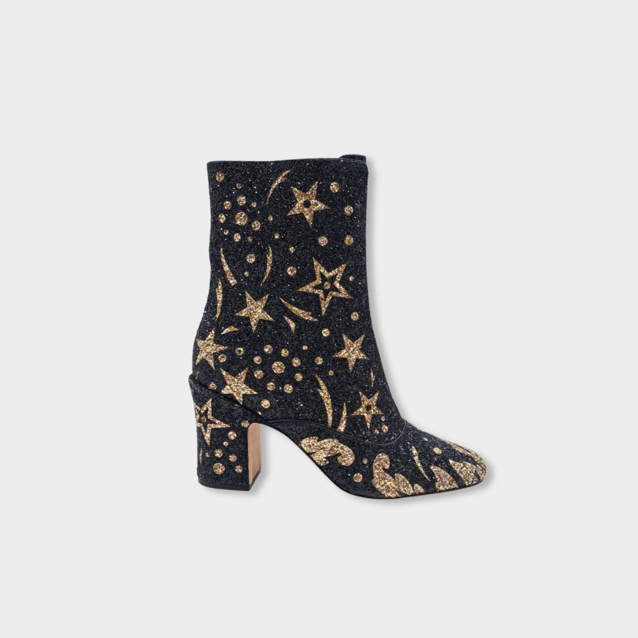 DIOR D-Circus black and gold sparkle boots – Loop Generation