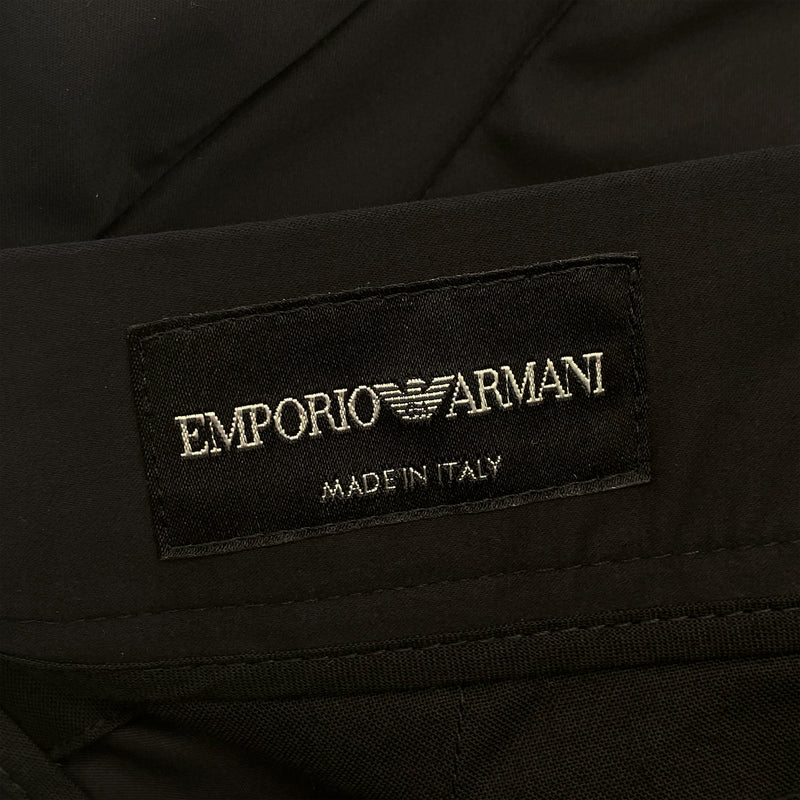 EMPORIO ARMANI black shorts