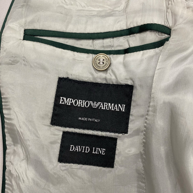 EMPORIO ARMANI grey woolen set of jacket and trousers