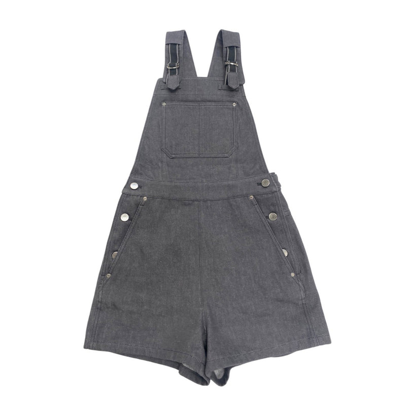 pre-owned HERMÈS grey denim jumpsuit | Size FR34