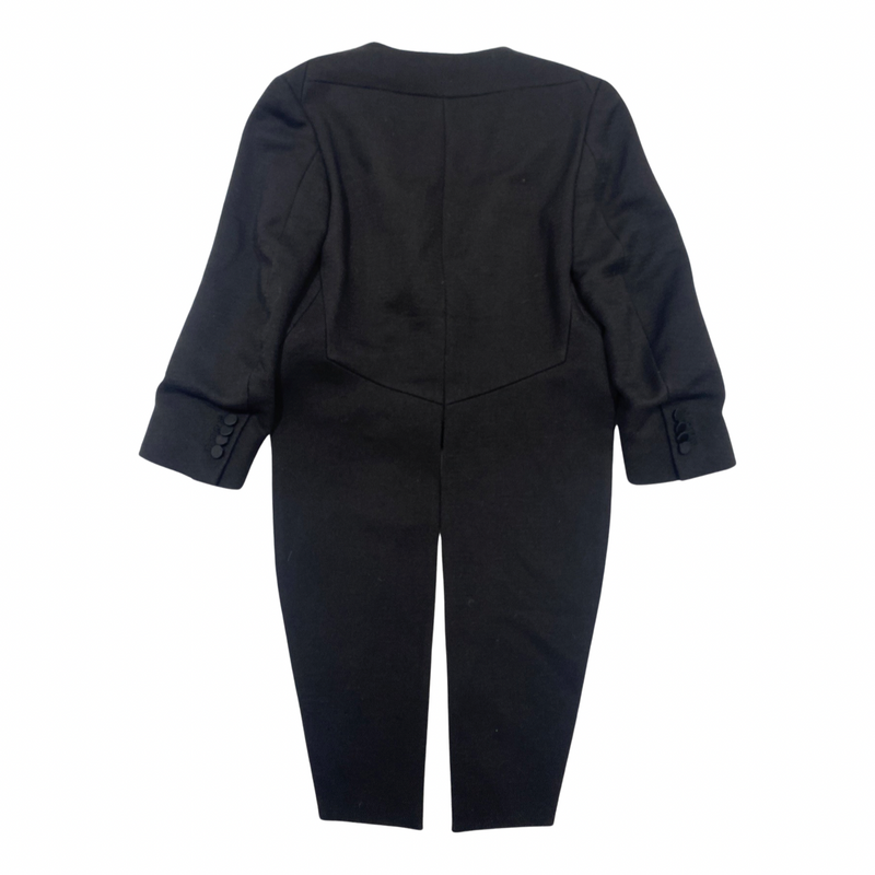 second-hand PHILLIP LIM black woolen frock jacket | Size US2