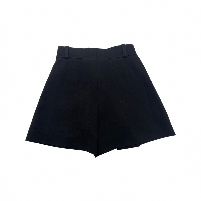 second-hand CHLOÉ black viscose shorts | Size FR34