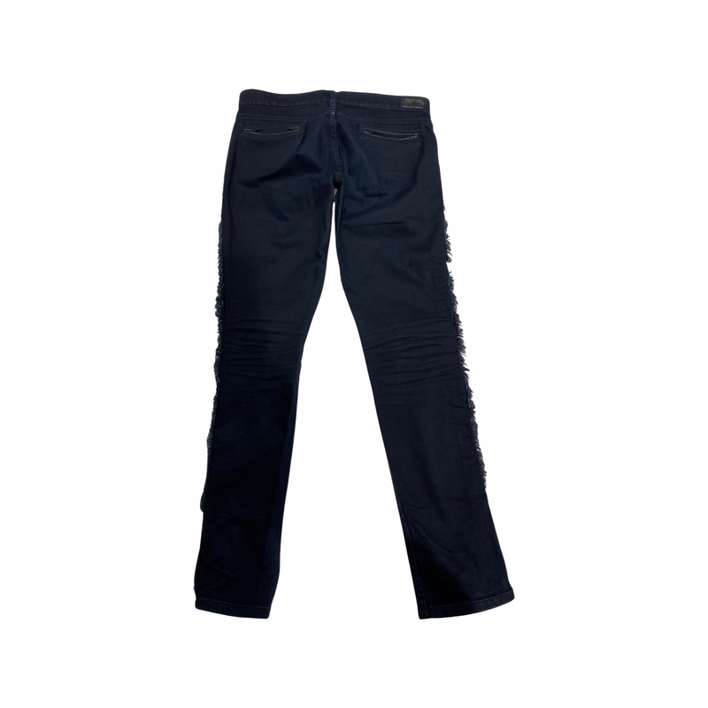 pre-owned Isabel Marant navy rockstud jeans | Size 1