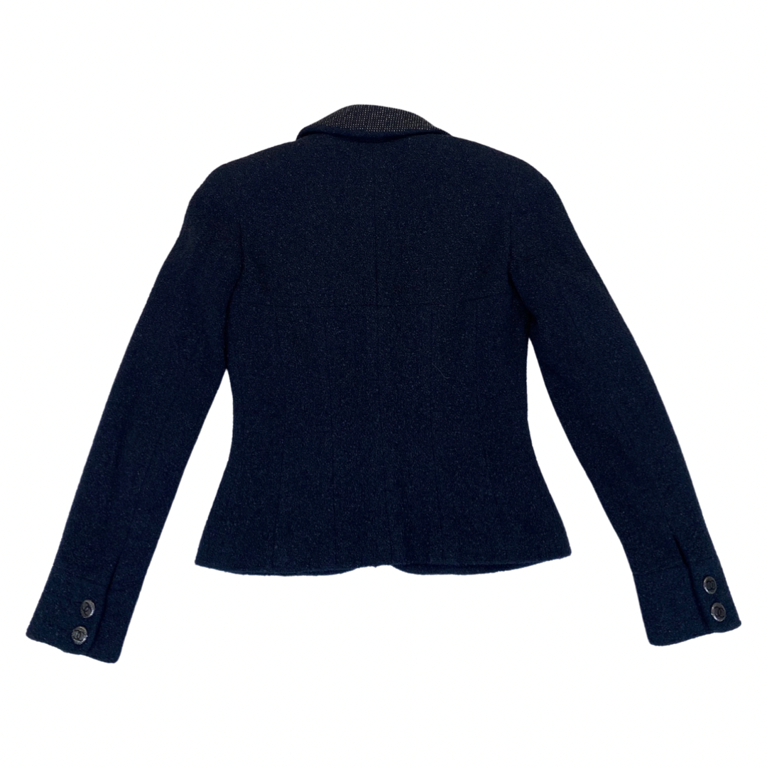 CHANEL navy tweed jacket – Loop Generation