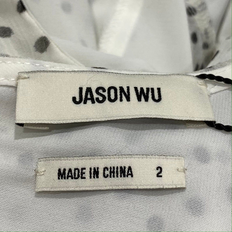 Jason wu polka dot mid-length dress | Size XS