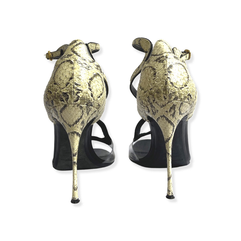 Nicholas Kirkwood python panel heels