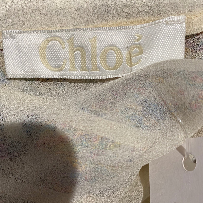 Chloe multicolour print blouse