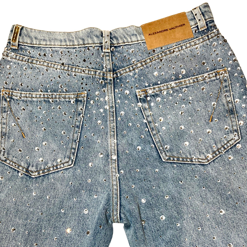 ALEXANDRE VAUTHIER jeans with crystals