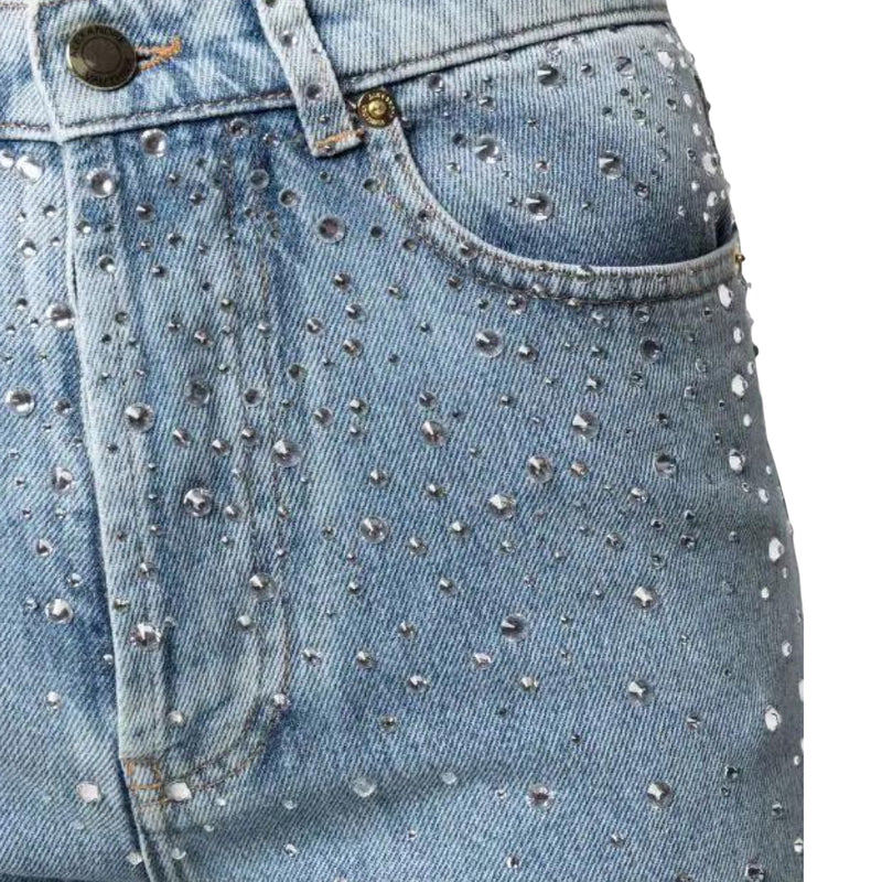ALEXANDRE VAUTHIER jeans with crystals