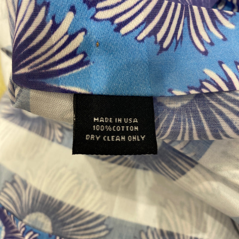 Suno blue floral print cotton dress