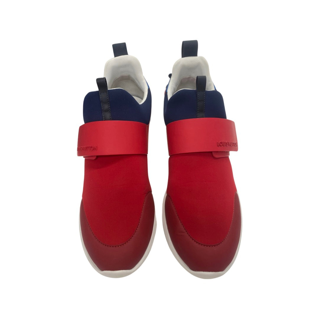 Louis Vuitton Men's 13 US Navy x White x Red Rennes Sneaker 1224lv35 –  Bagriculture