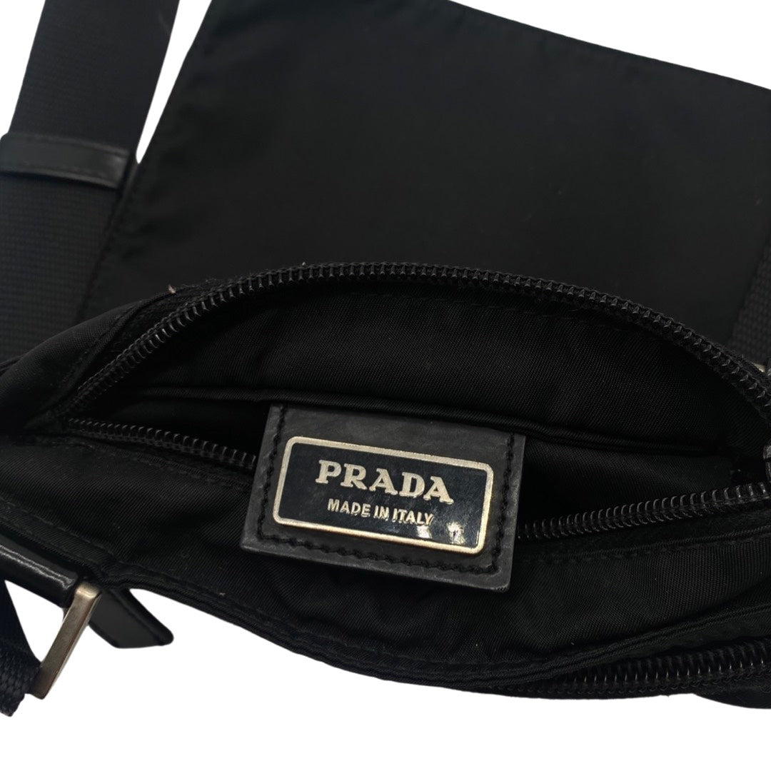 PRADA black patent leather pouch – Loop Generation