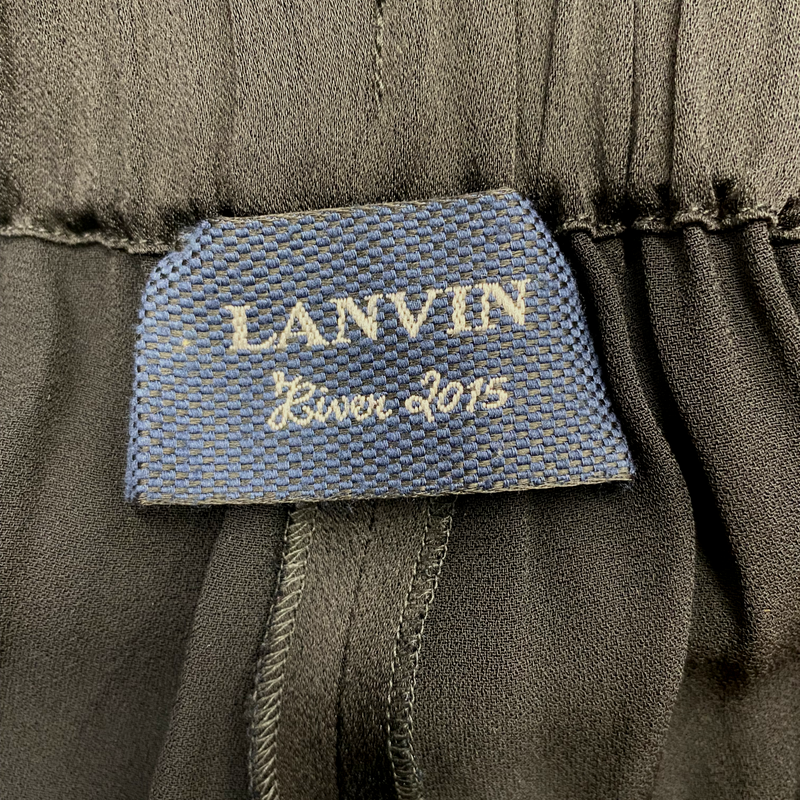 LANVIN black trousers
