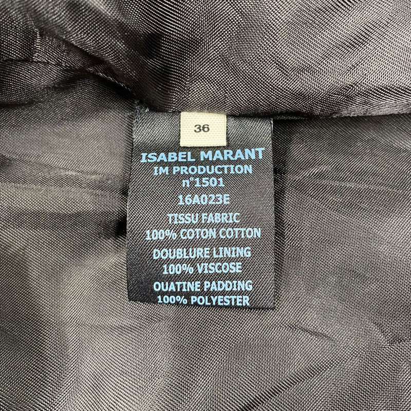 ISABEL MARANT ÉTOILE black velvet jacket