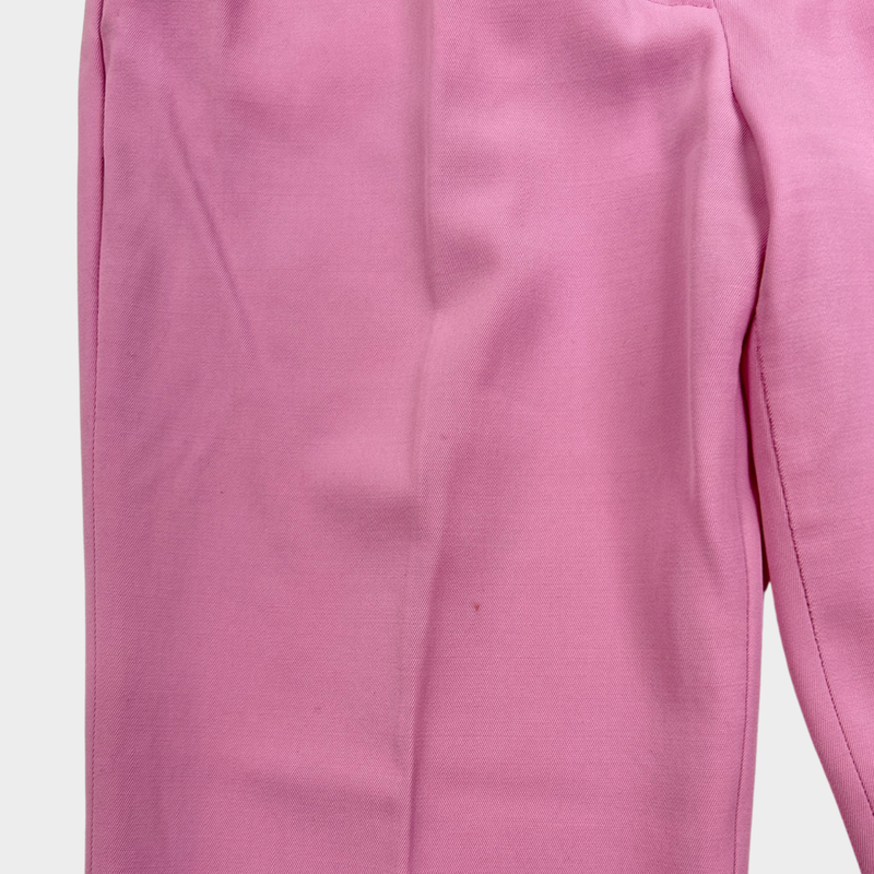 STELLA MCCARTNEY pink woolen set of jacket and trousers