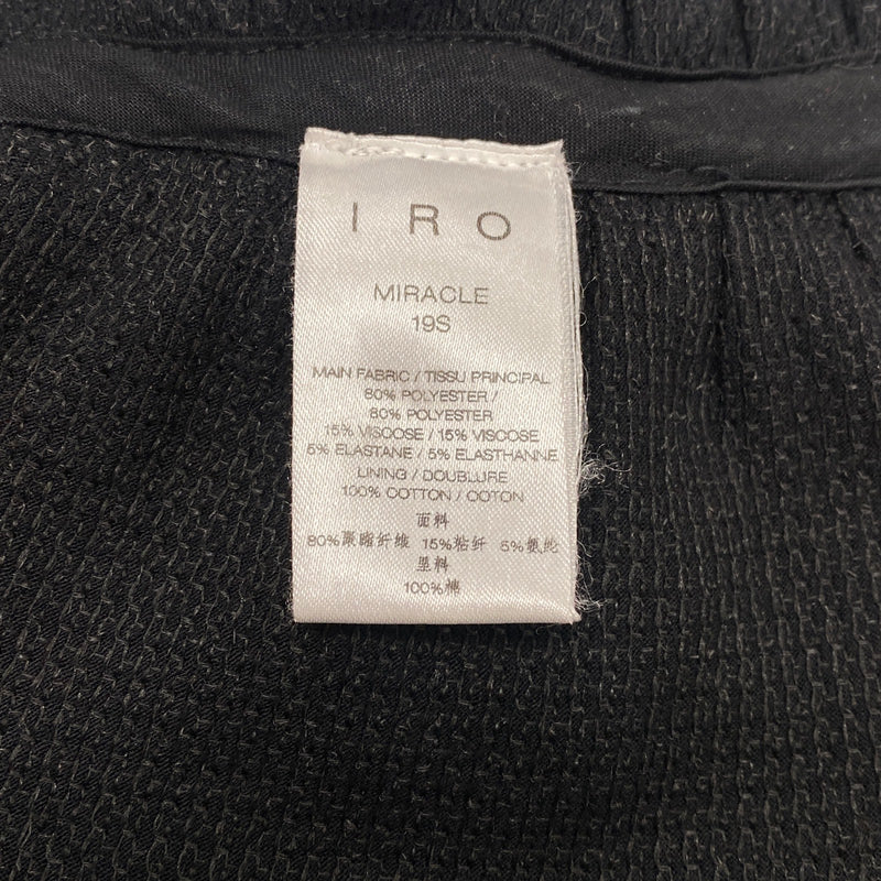 IRO navy and grey sequined mini dress