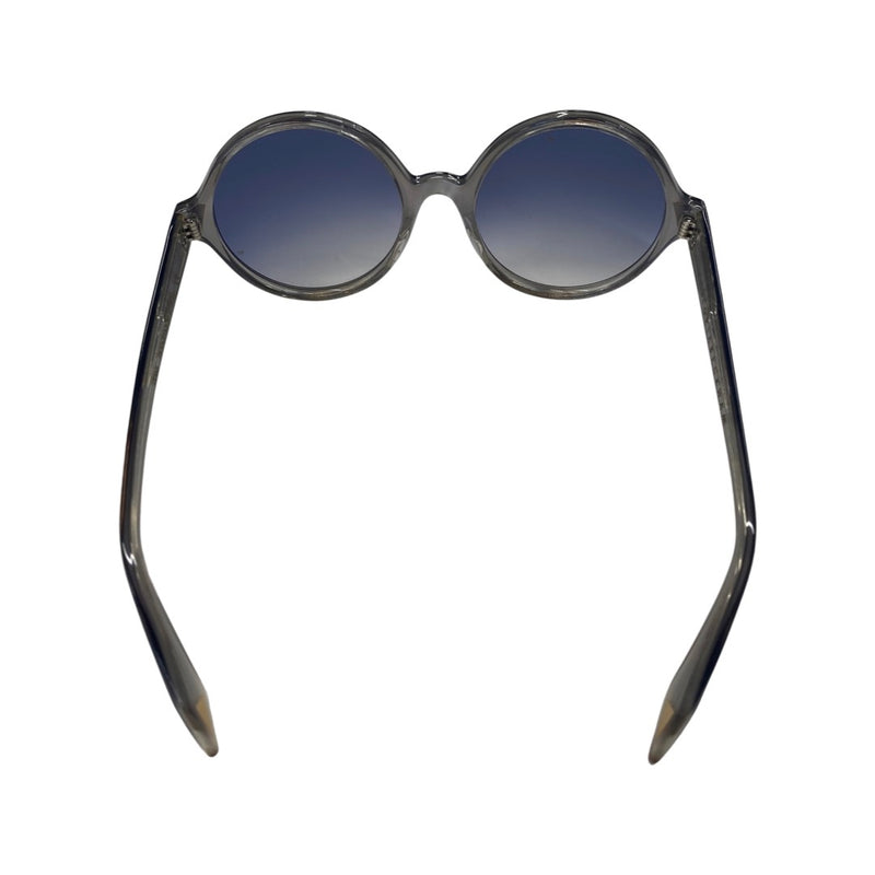 VICTORIA BECKHAM blue and grey round sunglasses