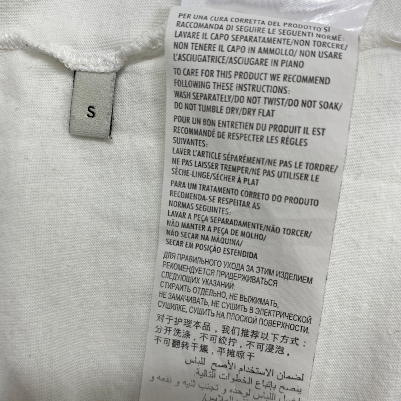 GUCCI white distressed T-shirt