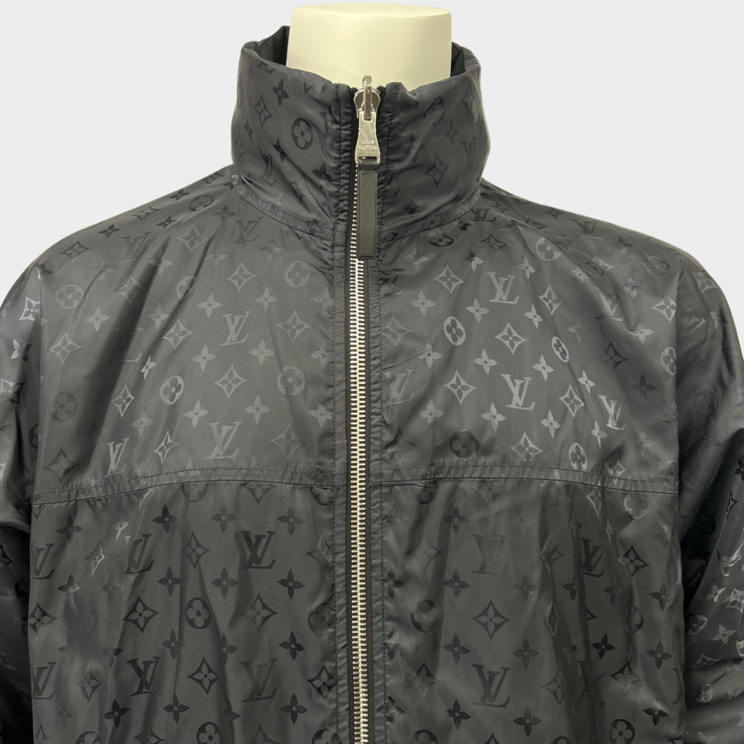black lv jacket