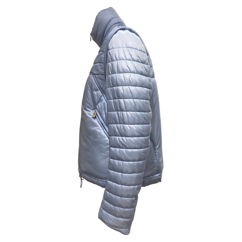 second-hand CHANEL blue puffer ski jacket | Size FR42